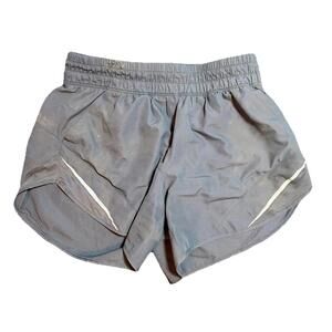 Athletic World Gray Running Shorts Inseam 5” size Small Track workout